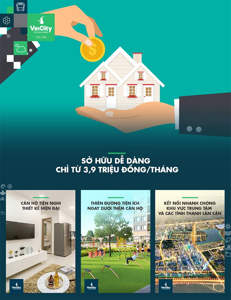 Vinhomes Ocean Park Giá Bao Nhiêu