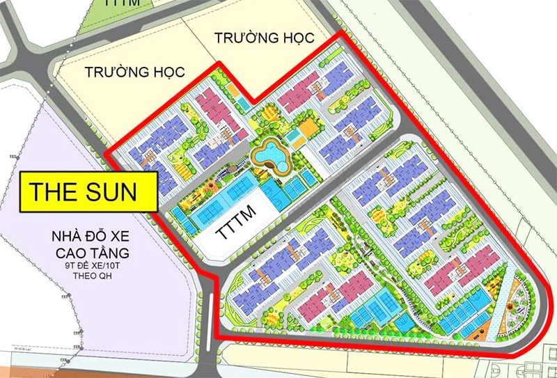 Vinhomes Smart City - Khu The Sun